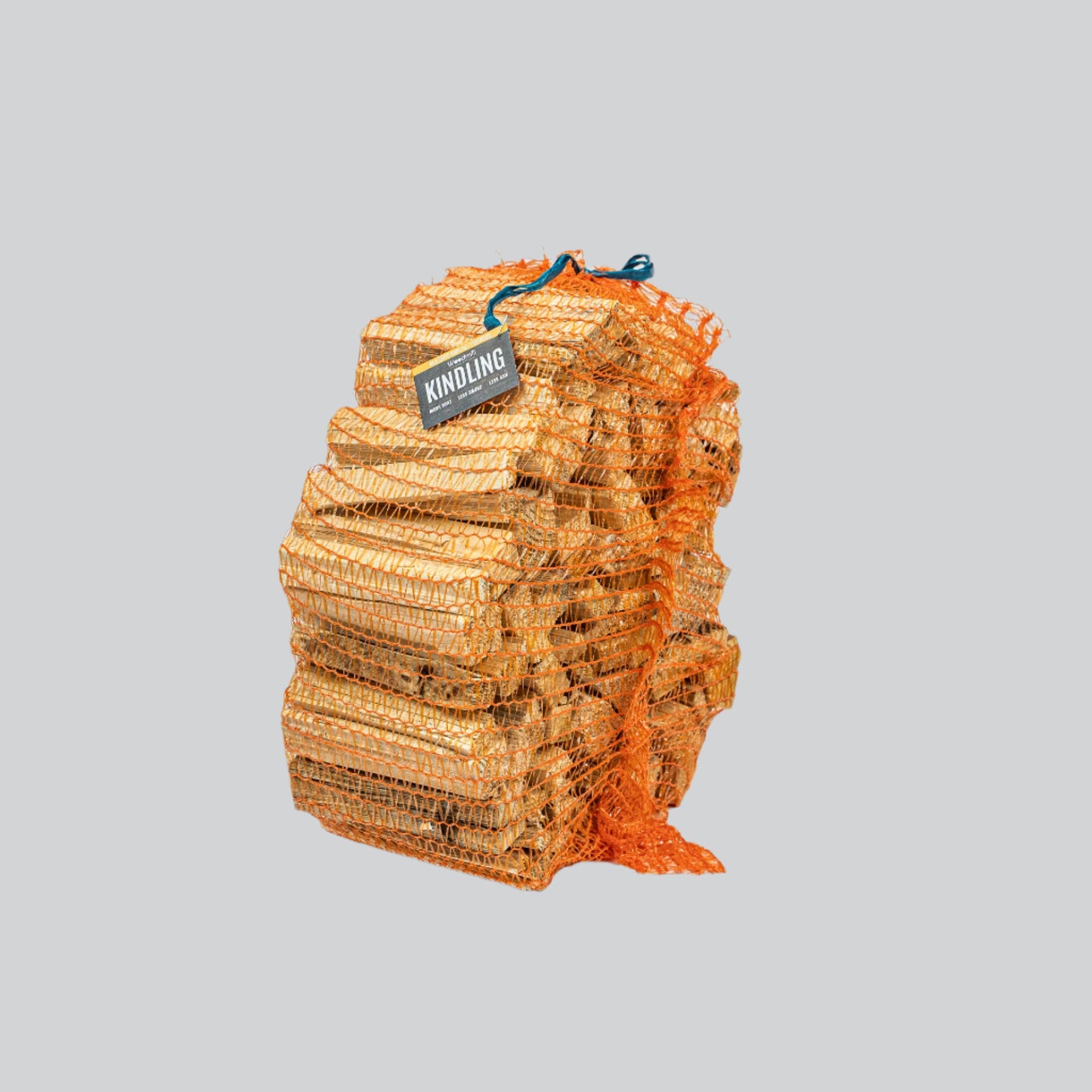 Kiln Dried Hardwood Logs – 1.3 m3 Crate with 10 Standard Kindling net bag