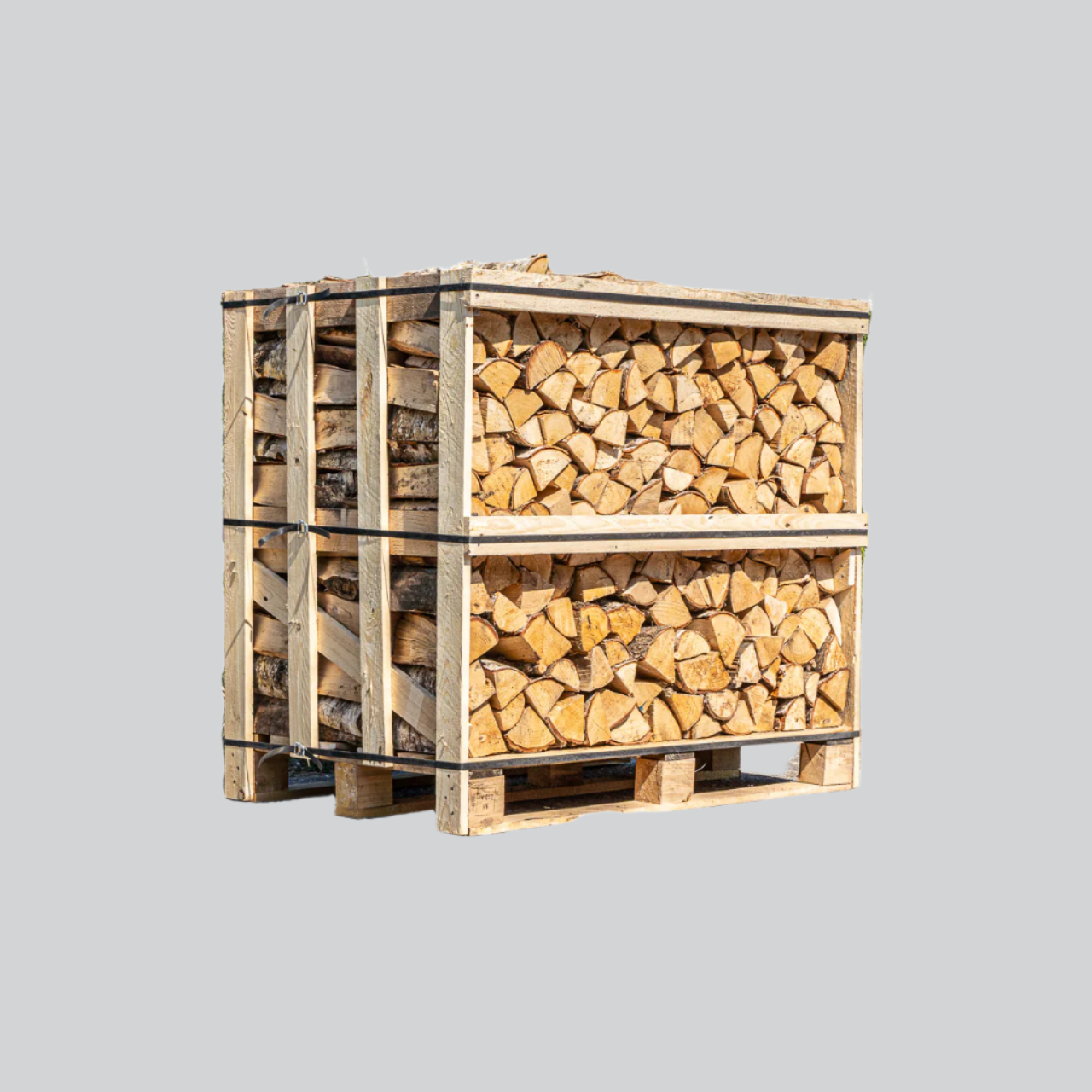 Kiln Dried Hardwood Logs – 1.3 m3 Crate